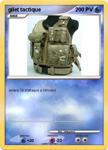 Pokemon gilet tactique