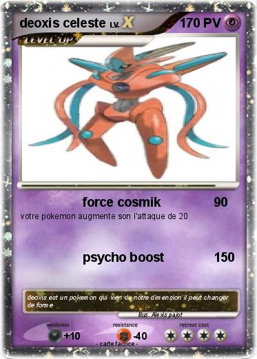 Pokemon deoxis celeste