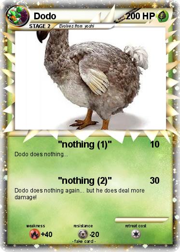Pokemon Dodo