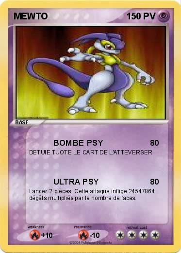 Pokemon MEWTO