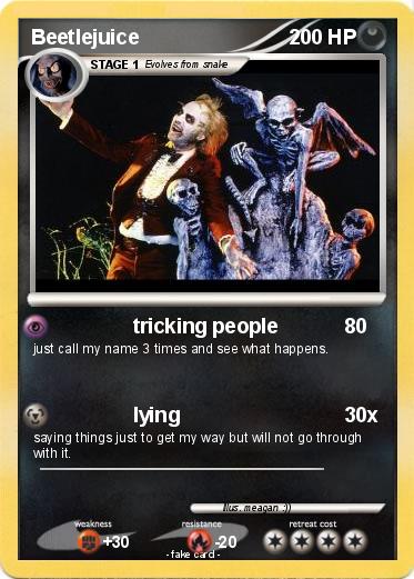 Pokemon Beetlejuice