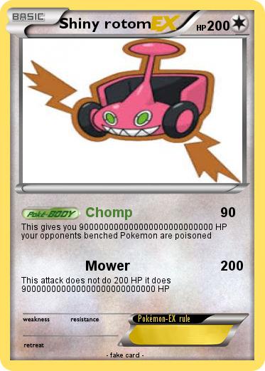 Pokemon Shiny rotom