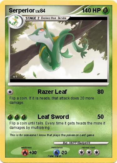 Pokemon Serperior