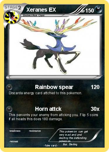 Pokemon Xeranes EX