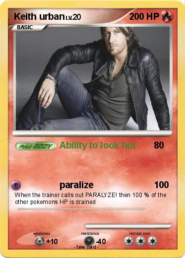 Pokemon Keith urban