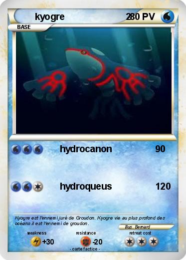 Pokemon kyogre                        2