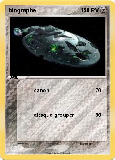 Pokemon biographe