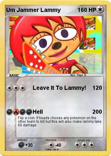 Pokemon Um Jammer Lammy