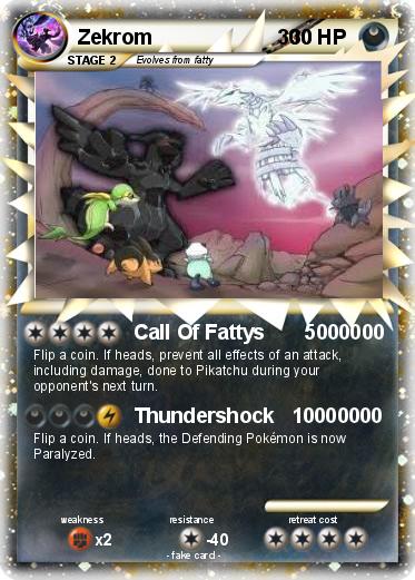 Pokemon Zekrom                      300