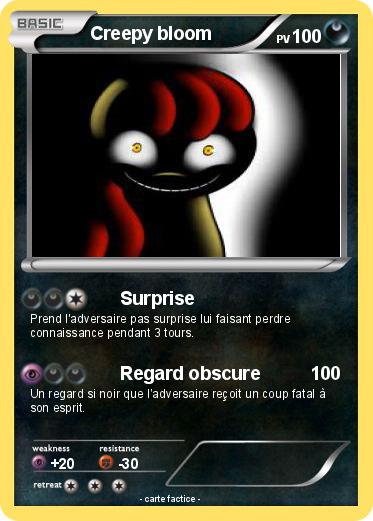 Pokemon Creepy bloom
