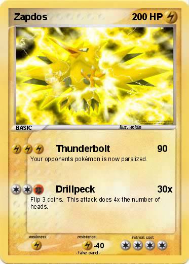 Pokemon Zapdos