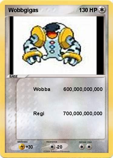 Pokemon Wobbgigas
