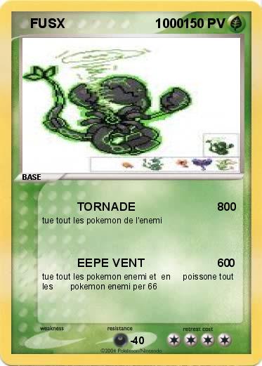 Pokemon    FUSX                         1000