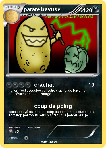 Pokemon patate bavuse