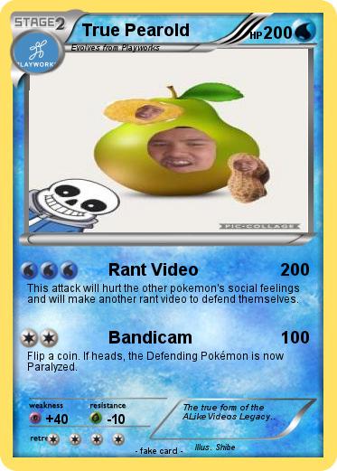 Pokemon True Pearold