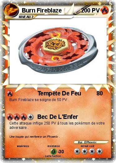 Pokemon Burn Fireblaze