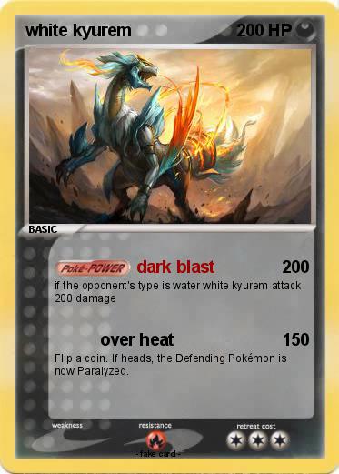 Pokemon white kyurem