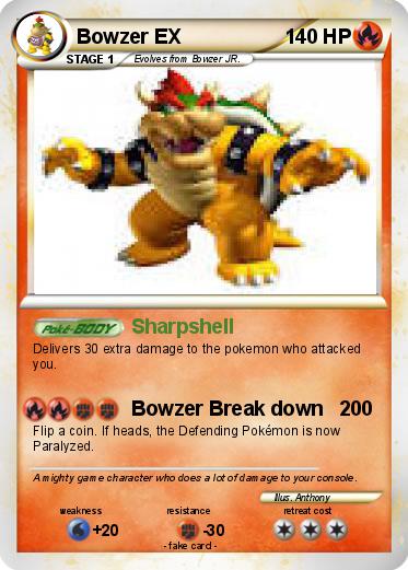 Pokemon Bowzer EX