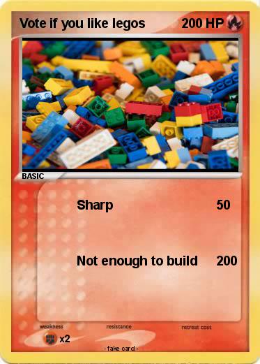 Pokemon Vote if you like legos