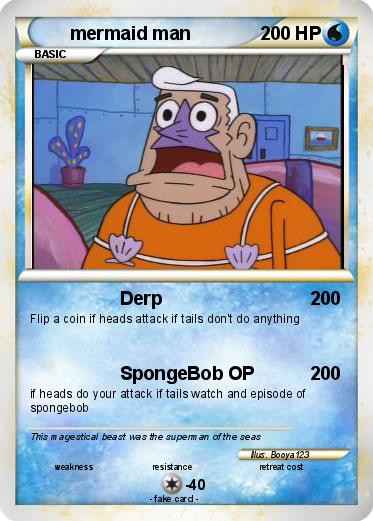 Pokemon mermaid man