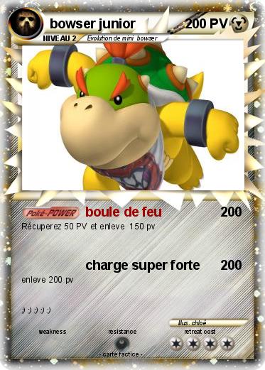 Pokemon bowser junior