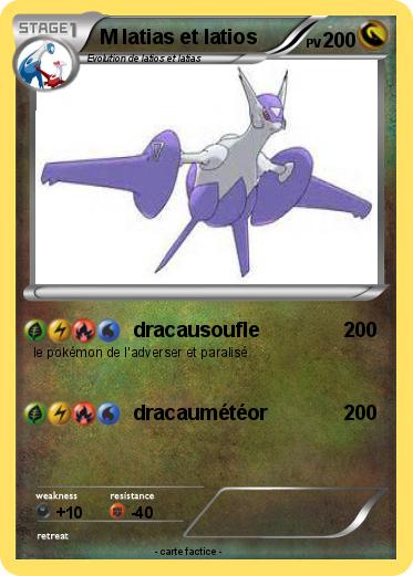 Pokemon M latias et latios