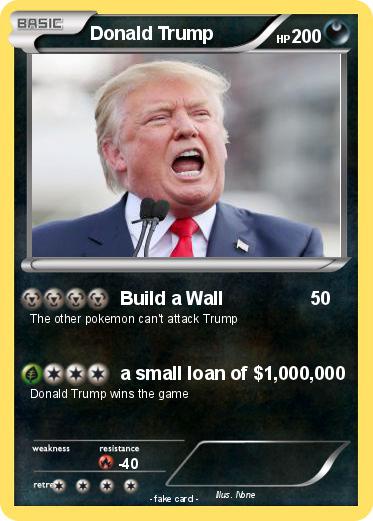 Pokemon Donald Trump