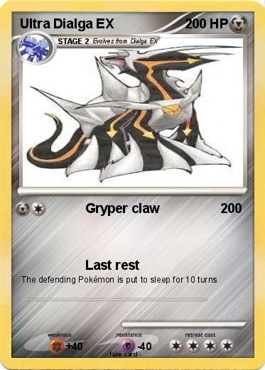 Pokemon Ultra Dialga EX