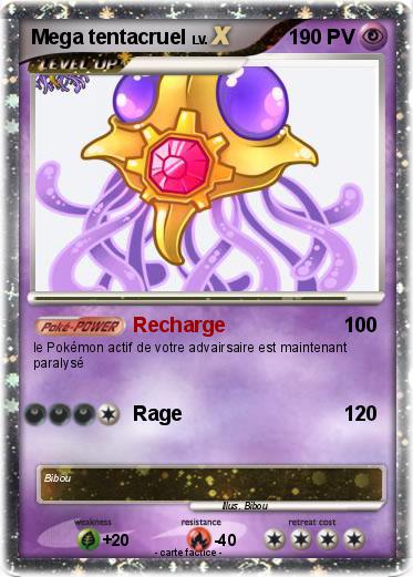 Pokemon Mega tentacruel