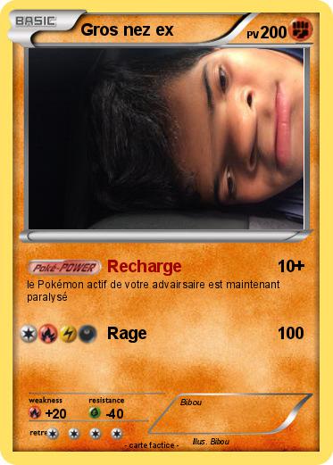 Pokemon Gros nez ex