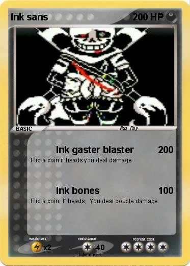 Pokemon Ink sans