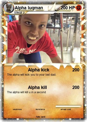Pokemon Alpha luqman