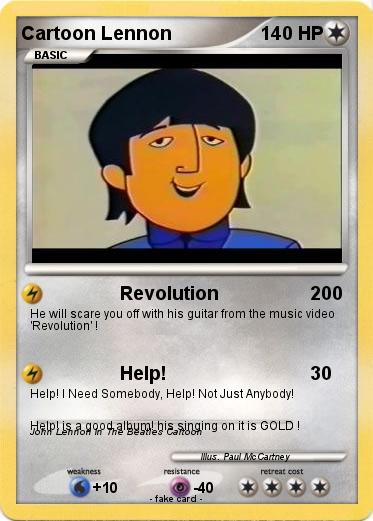 Pokemon Cartoon Lennon