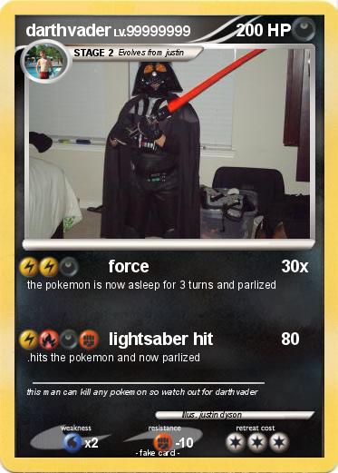 Pokemon darthvader