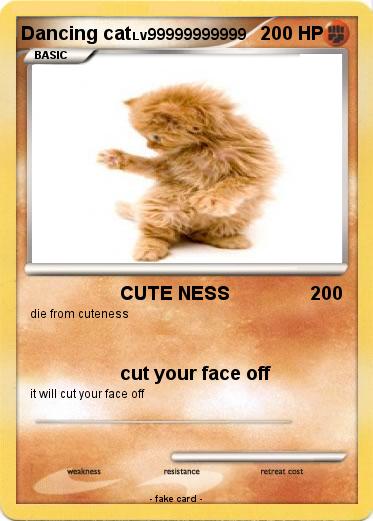 Pokemon Dancing cat
