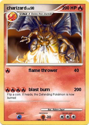 Pokemon charizard