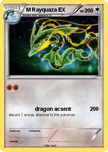 Pokemon M Rayquaza EX
