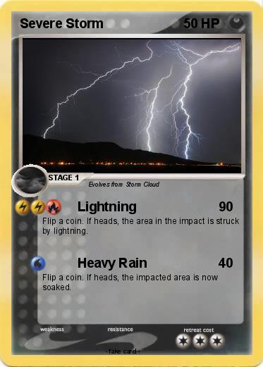 Pokemon Severe Storm