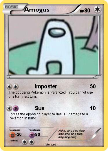 Pokemon Amogus
