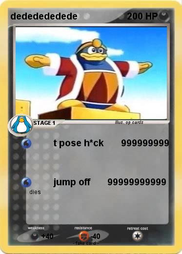 Pokemon dededededede