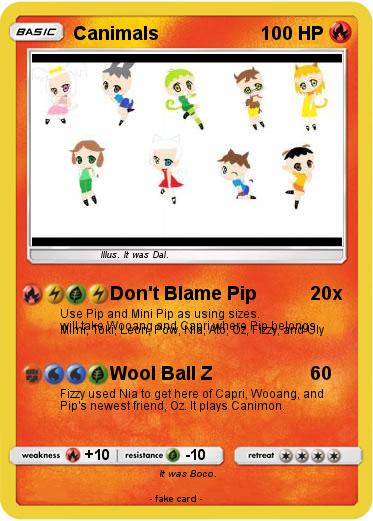 Pokemon Canimals
