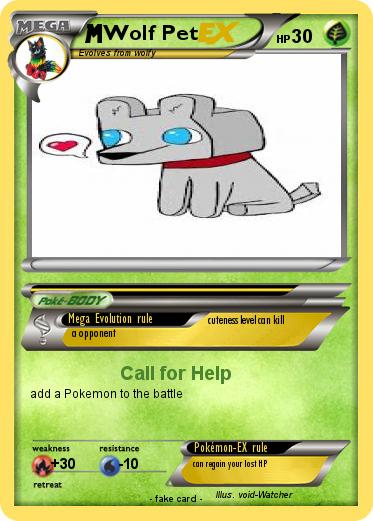 Pokemon Wolf Pet