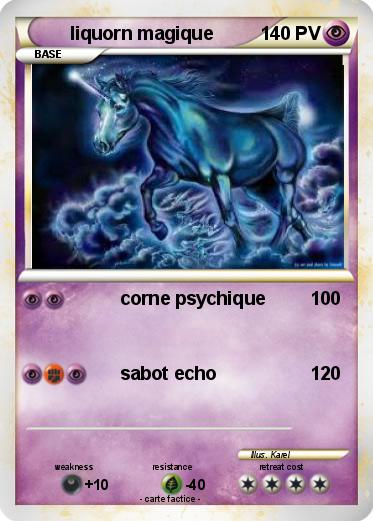 Pokemon liquorn magique