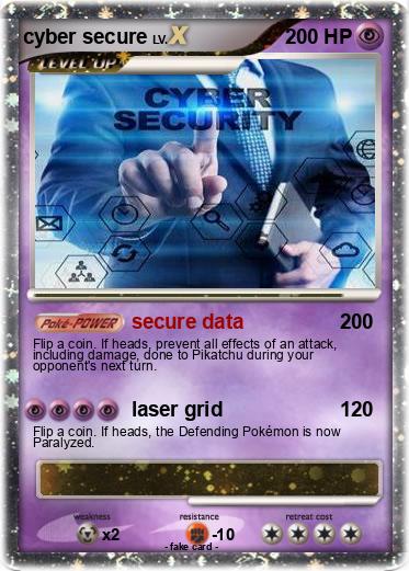 Pokemon cyber secure