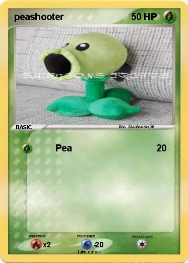 Pokemon peashooter