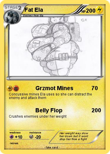 Pokemon Fat Ela