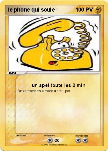 Pokemon le phone qui soule
