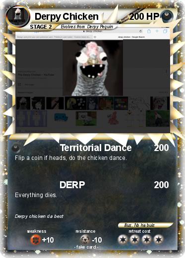 Pokemon Derpy Chicken