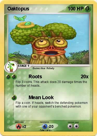 Pokemon Oaktopus