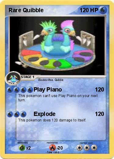 Pokemon Rare Quibble
